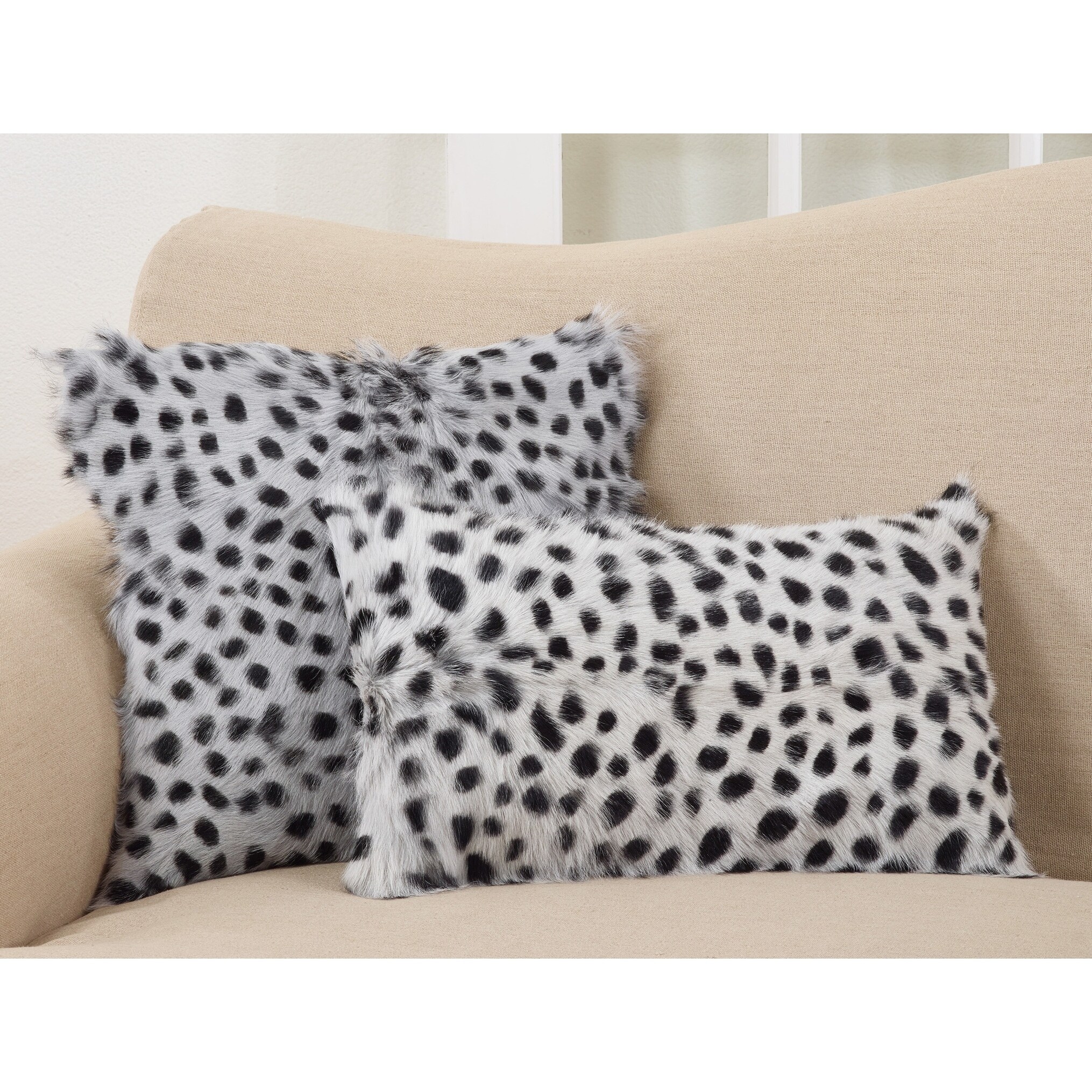dalmatian throw pillow