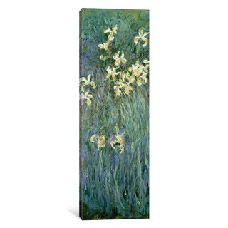 iCanvas "The Yellow Irises" by Claude Monet - Bed Bath & Beyond - 26857702
