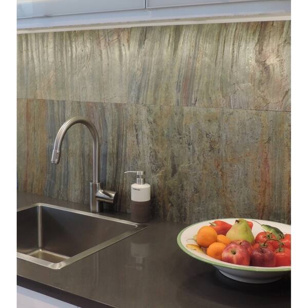 Shop Thin Flexible Natural Stone Veneer Sheet Rustic Forest Free