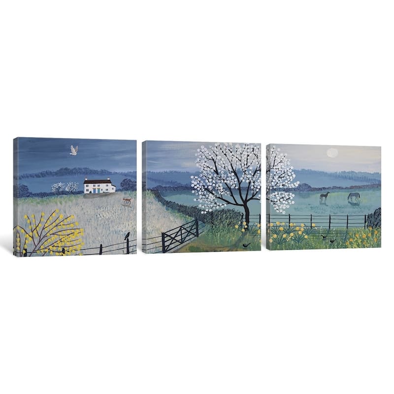 iCanvas "Spring Moon" by Jo Grundy
