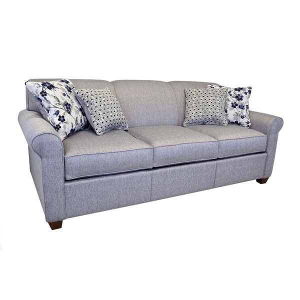 Tilly Grey Fabric Queen Sleeper Sofa Innerspring Memory Foam Flex