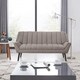 Carson Carrington Geiranger Mid-Century Modern Sofa and Arm Chair Set - Thumbnail 8