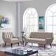 Carson Carrington Geiranger Mid-Century Modern Sofa and Arm Chair Set - Thumbnail 0