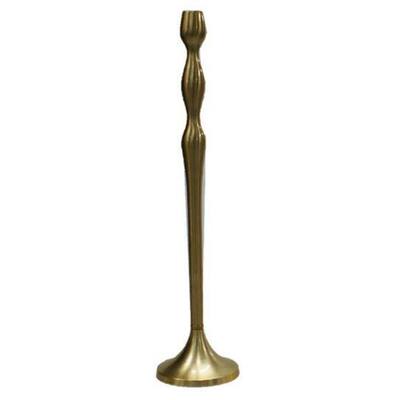 Jiallo Brushed Gold Candle Holder - 20"