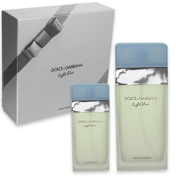 dolce and gabanna light blue gift set dolce and gabanna light blue gift set