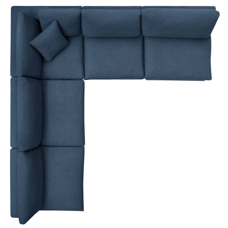 Copper Grove Hrazdan Down-filled Overstuffed 5-piece Sectional Sofa Set