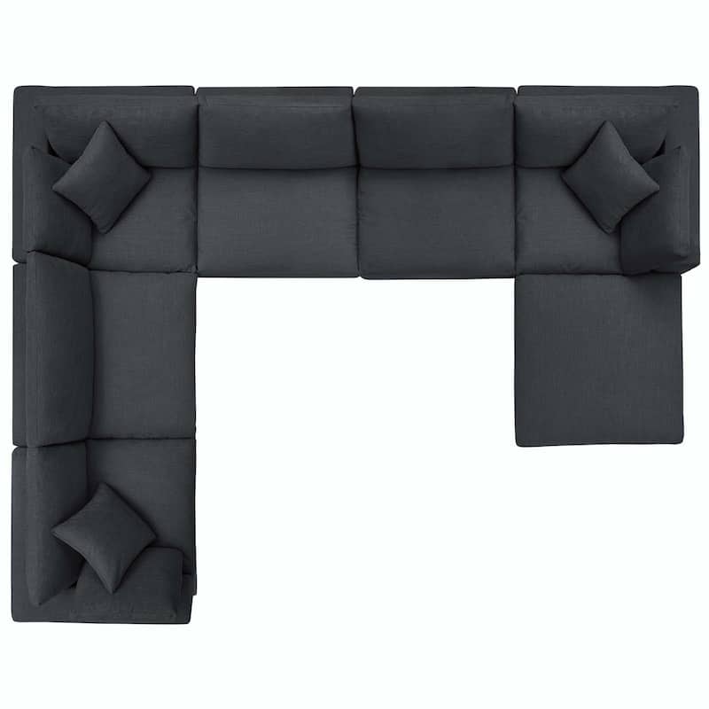 Copper Grove Hrazdan Down-filled Over-stuffed 7-piece Sectional Sofa Set