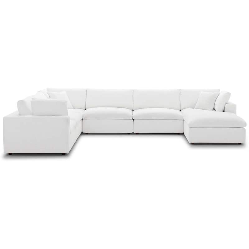 Copper Grove Hrazdan Down-filled Over-stuffed 7-piece Sectional Sofa Set