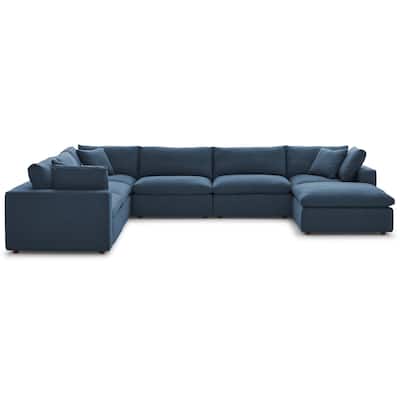 Copper Grove Hrazdan Down-filled Over-stuffed 7-piece Sectional Sofa Set