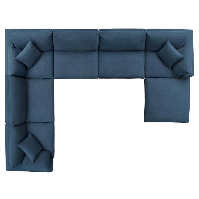 Copper Grove Hrazdan Down-filled Over-stuffed 7-piece Sectional Sofa Set