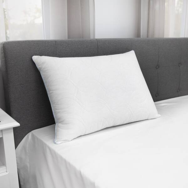 Shop Ecopedic Quilted Fiber Pillow With Gel Infused Memory Foam