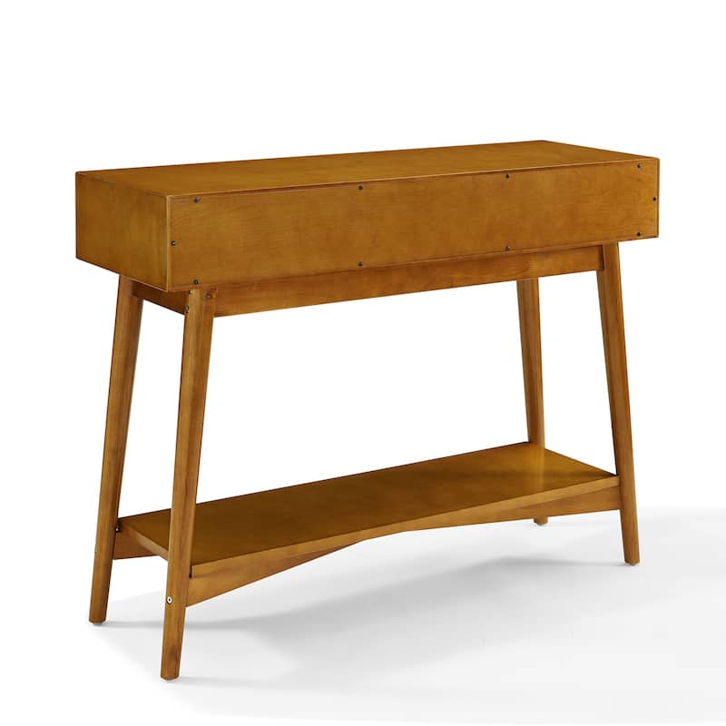 Crosley Landon Console Table In Acorn