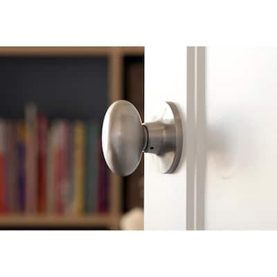 Sure-Loc Egg-shaped Passage Door Knob Pair (2 complete sets)