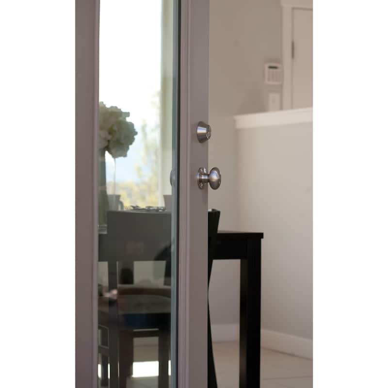 Sure-Loc Egg-shaped Entrance Door Knob with Keyed Alike Deadbolt