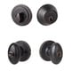 preview thumbnail 1 of 5, Sure-Loc Egg-shaped Entrance Door Knob with Keyed Alike Deadbolt Oil Rubbed bronze