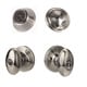 preview thumbnail 4 of 5, Sure-Loc Egg-shaped Entrance Door Knob with Keyed Alike Deadbolt