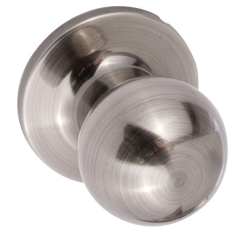 Sure-Loc Round Passage Door Knob (2 Complete Sets)