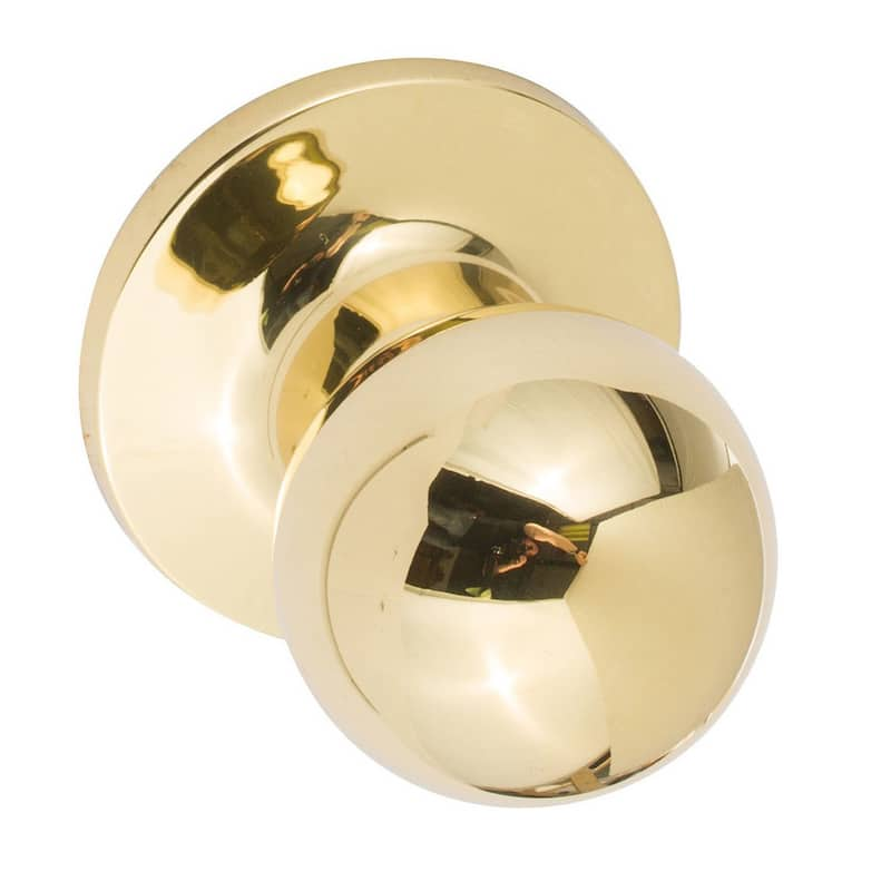 Sure-Loc Round Passage Door Knob (2 Complete Sets)