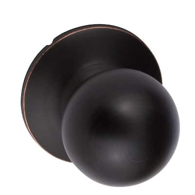 Sure-Loc Round Passage Door Knob (2 Complete Sets)