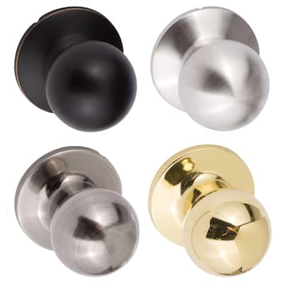 Sure-Loc Round Dummy Door Knob (set of 2)