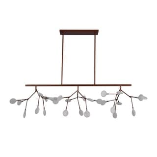 Lacy 47"Chandelier CHROME (Brown) - Chandeliers For Bedrooms by Overstock.com