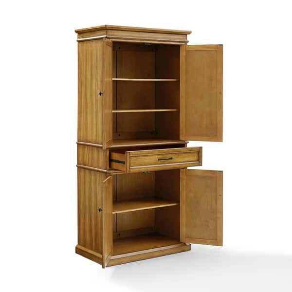 Shop Parsons Pantry In Natural Finish Free Shipping Today