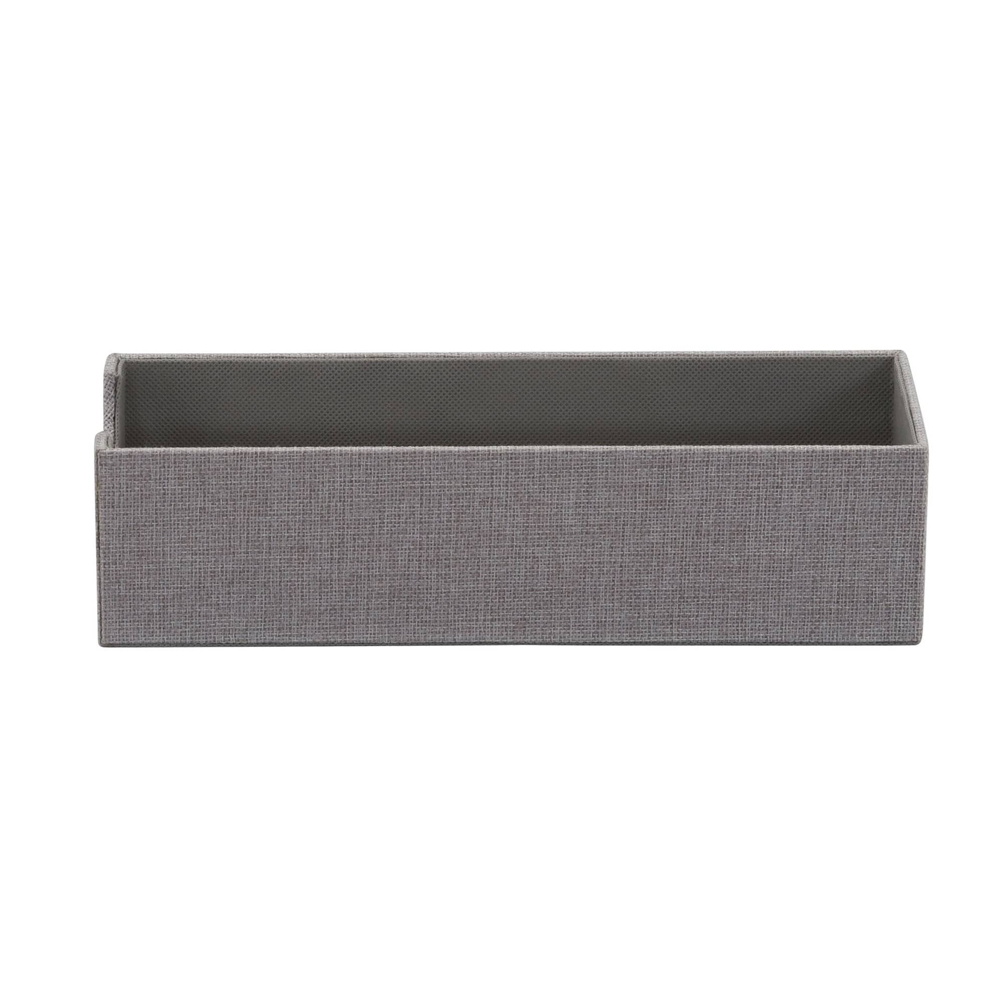 Drawer Organizer Storage Tray with Fabric Cover, Latte 725-1
