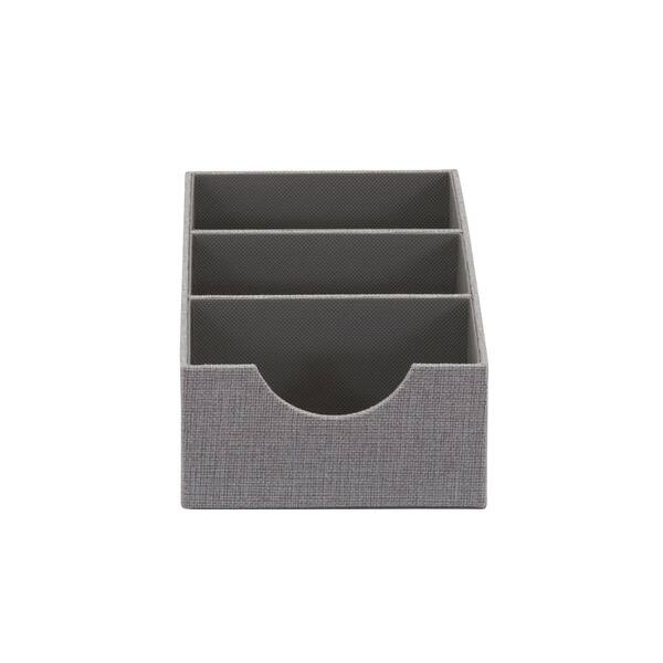 Shop Drawer Organizer Storage Tray With 3 Compartment And Fabric