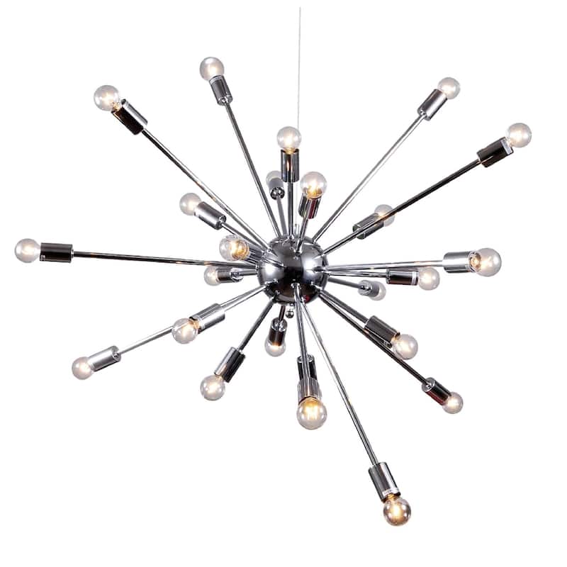 Chrome Stainless Steel Sputnik Chandelier