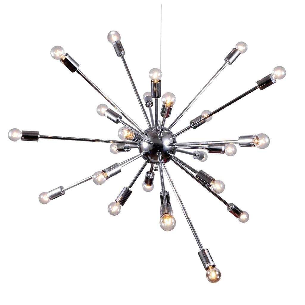Chrome Stainless Steel Sputnik Chandelier