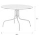 Havenside Home Howard Bay Aqua 5-piece Metal Outdoor Dining Set - Thumbnail 2