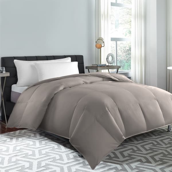 Shop Hotel Grand Color Feather And Down Comforter On Sale