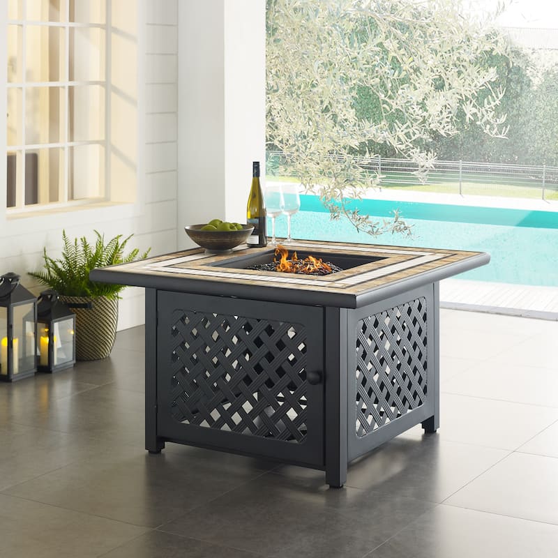 Crosley Tucson Outdoor Fire Pit Table