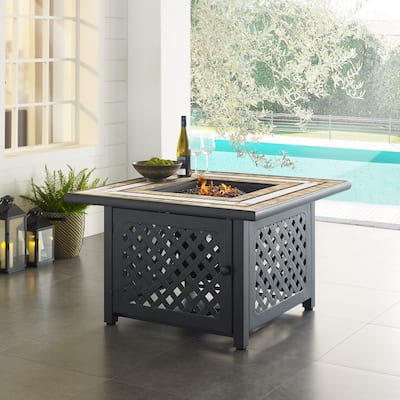 Crosley Tucson Outdoor Fire Pit Table