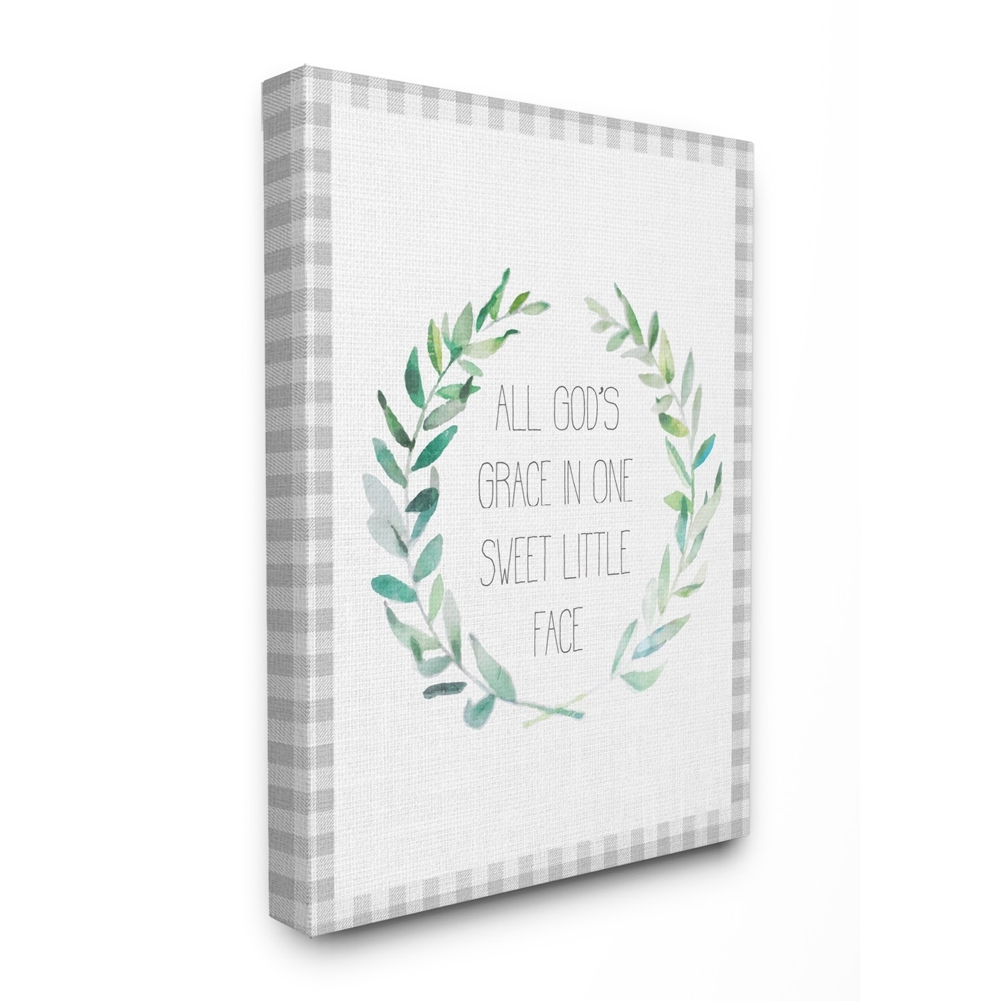 Stupell Industries Farm Sweet Farm Wreath Typography Oversized Stretched Canvas Wall Art Proudly Made in USA 24 x 1.5 x 30 Stupell Industries Farm Sweet Farm Wreath Typography Oversized Stretched Canvas Wall Art Proudly Made in USA 24 x 1.5 x 30
