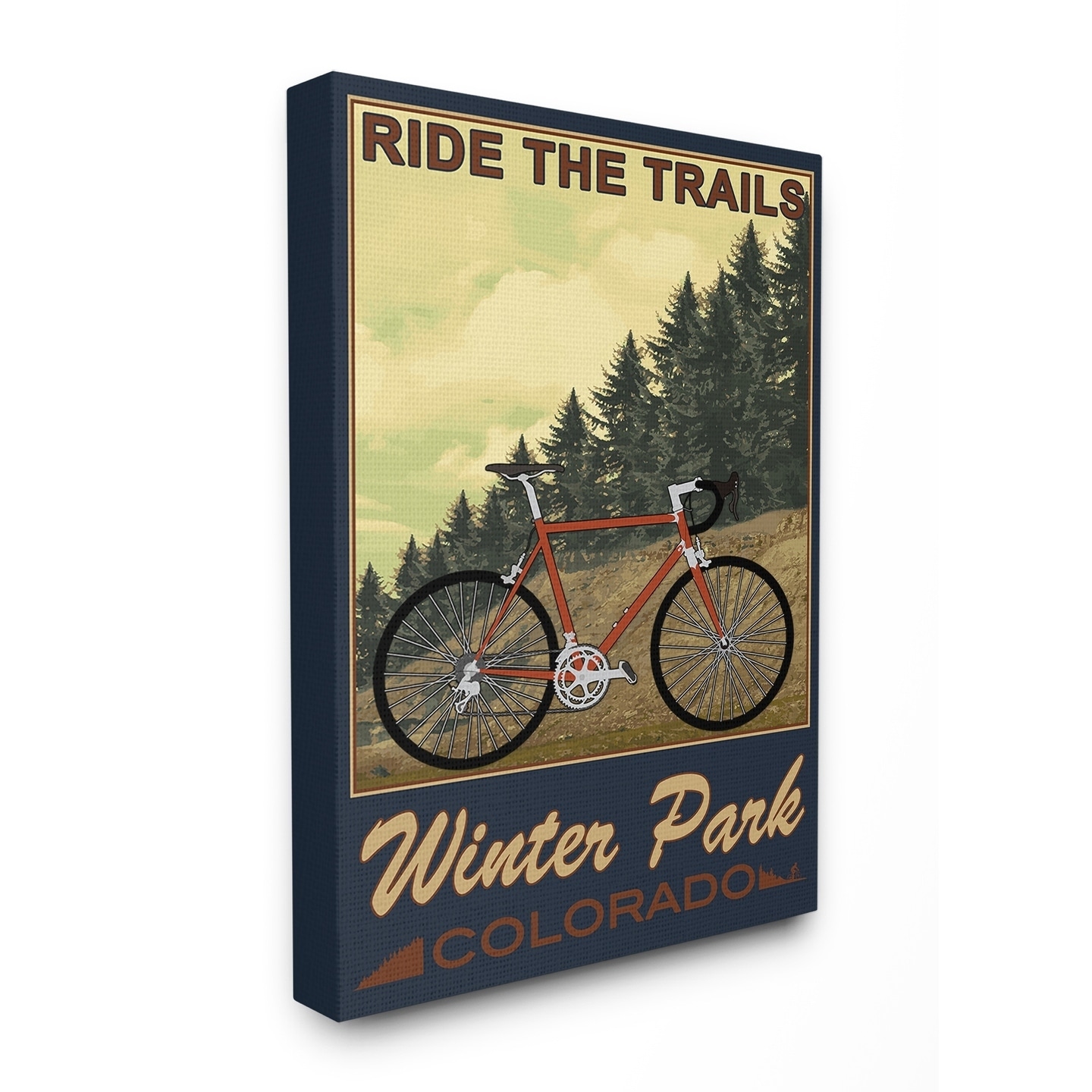 Shop The Stupell Home Decor Ride The Trails Winter Park Colorado