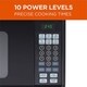 preview thumbnail 4 of 2, Commercial Chef 0.9 Cu. Ft. Counter Top Microwave,Black