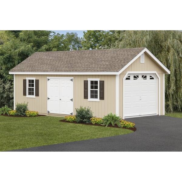 Shop 12x26 Fairmont Garage Shed Free Shipping Today Overstock