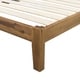preview thumbnail 2 of 1, Carson Carrington Hjalta Mid-century 10-inch Wood Platform Bed