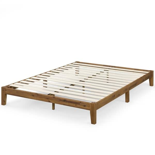 slide 2 of 3, Carson Carrington Hjalta Mid-century 10-inch Wood Platform Bed