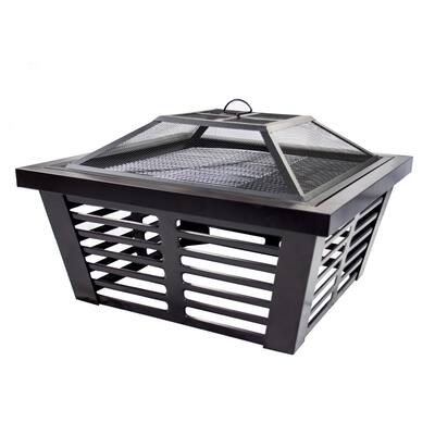 Pleasant Hearth Hudson Steel Fire Pit