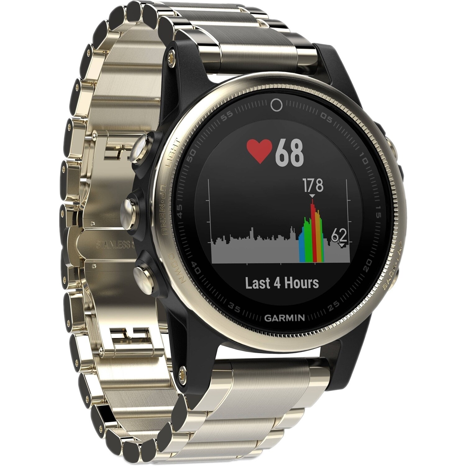 garmin watch metal band