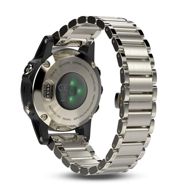 fenix 5 sapphire with metal band