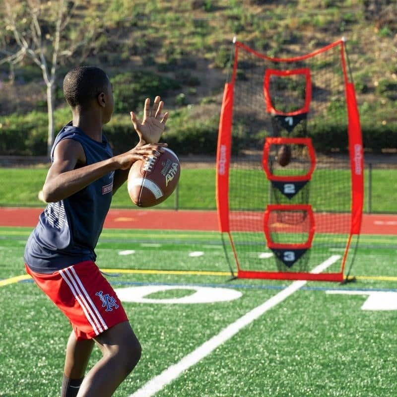 GoSports 8’x4’ Football Training Target Net Improve QB Throwing Accuracy Includes Foldable