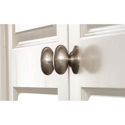 Sure-Loc Egg-Shaped Dummy Door Knob (set of 2)