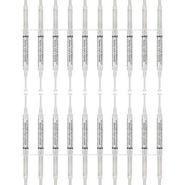 20 x 3cc Syringes Ultimate Teeth Whitening Gel - Free Shipping Today 