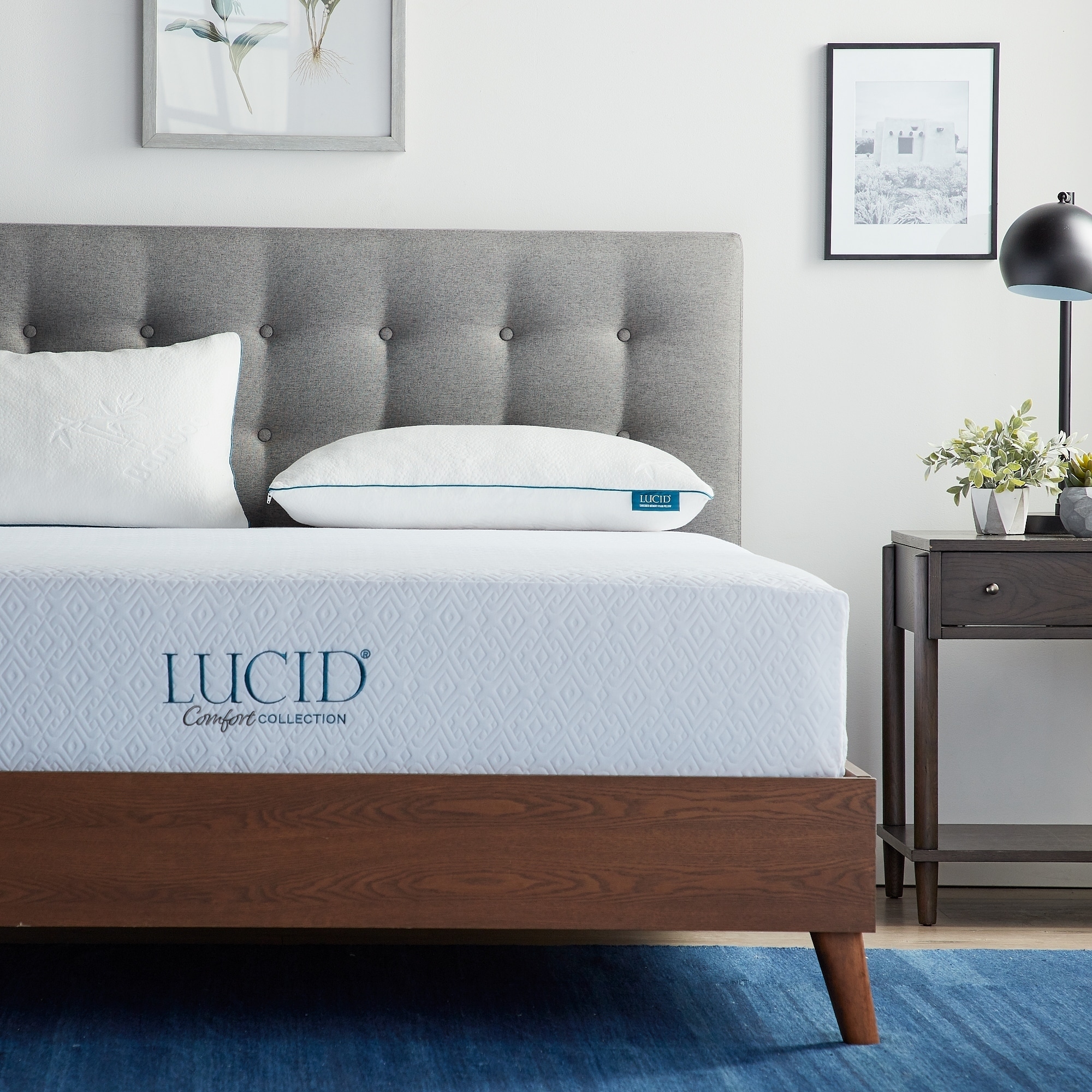 LUCID Comfort Collection Shredded Memory Foam Body Pillow - On Sale - Bed  Bath & Beyond - 27288759