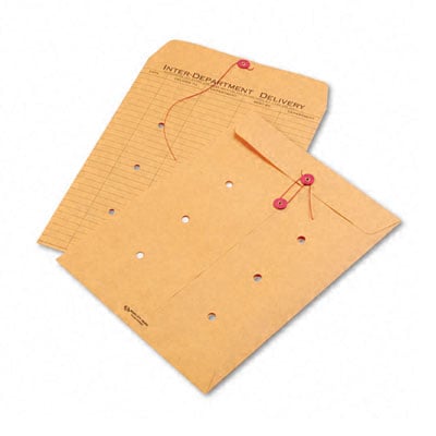 Interoffice String tie Envelopes   10x13 (100/carton)