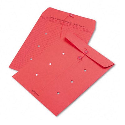 Interoffice Envelopes  Red (100/carton)