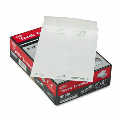 Dupont Tyvek Catalog/open End Envelopes (6 X 9)   100 Per Box